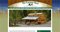 Desktop Screenshot of carriageshed.com